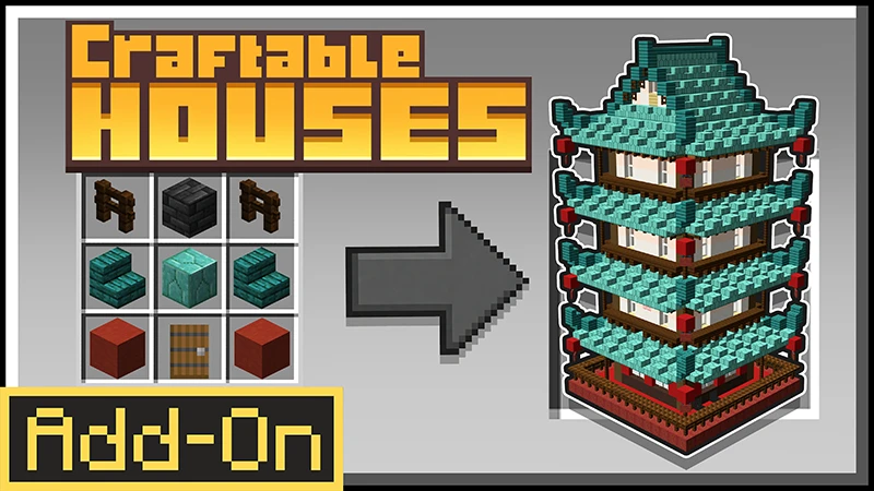 Craftable Houses Add-On