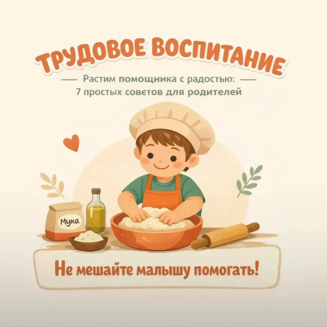 Как привить любовь к труду? Легко! Делимся секретами.