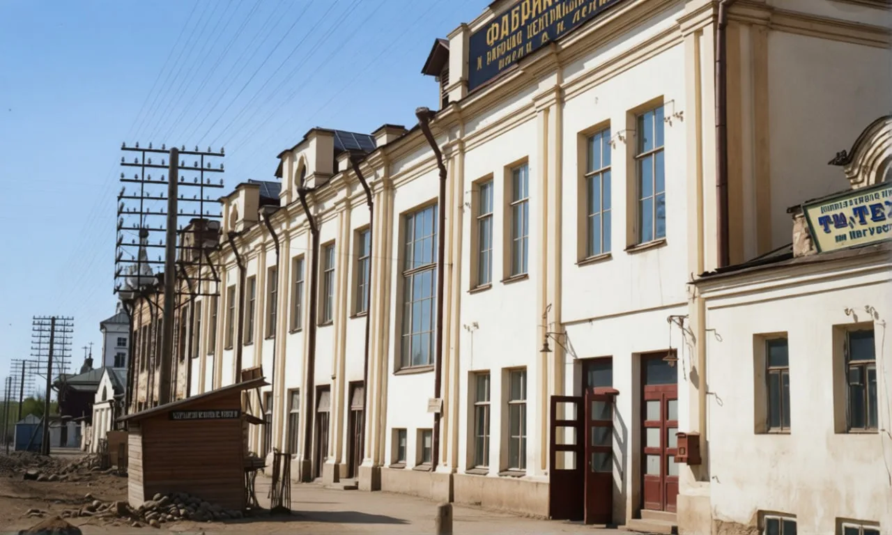Фабрика-кухня № 1 на Крутицкой улице в Иваново-Вознесенске. Если говорить точнее, «Фабр...
