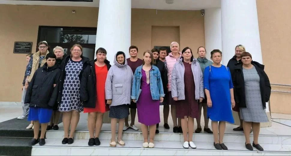 Получатели социальных услуг Апшеронского ПНИ (психо-неврологического интерната) побывал...