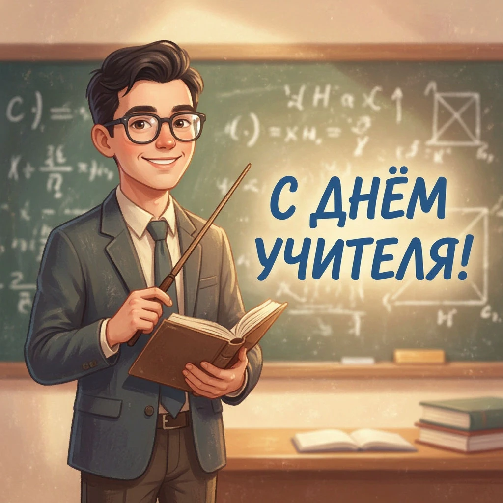 С Днём учителя, дорогие коллеги! Именно на ваших хрупких, а иногда и мужественных плеча...