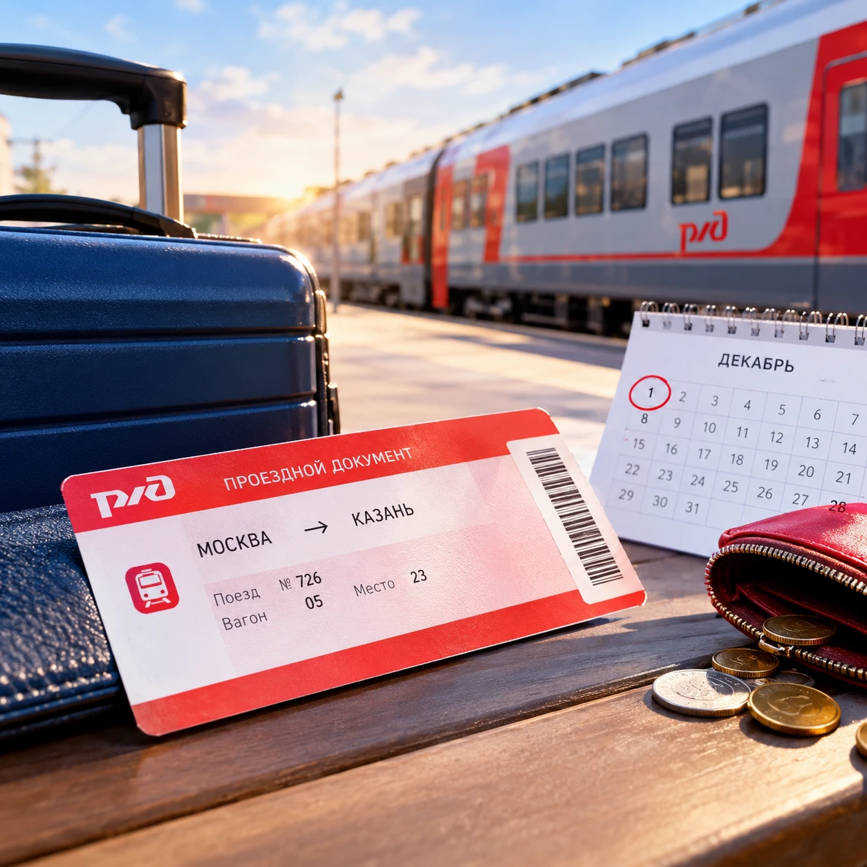 🚉 Вернули билет на поезд? С 1 декабря сбор будет зависеть от даты возврата
