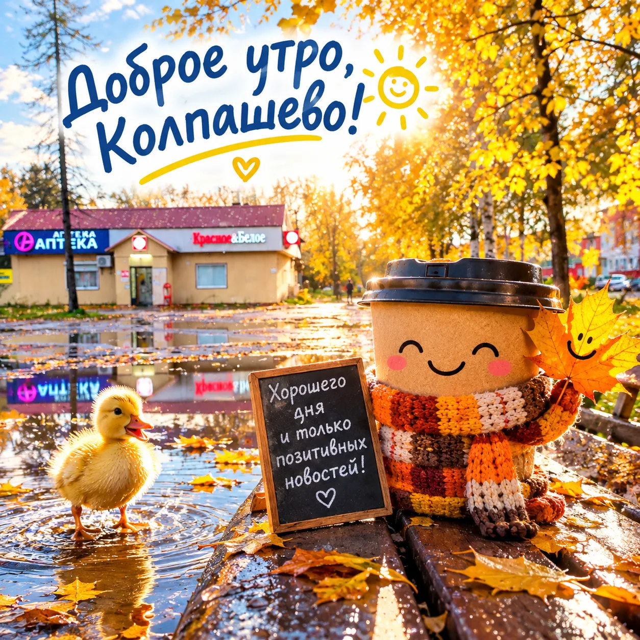 ☀️ Доброе утро, Колпашево!