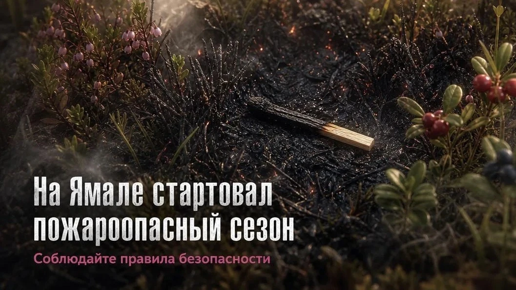 Внимание! На территории Ямала по 21 сентября установлен пожароопасный сезон. 
 
ЗАПРЕЩЕНО: 
- выжига