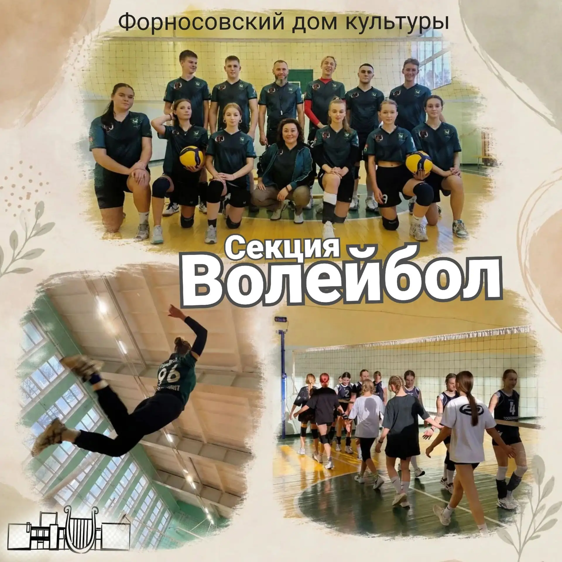 Волейбольный клуб «МАМОНТ» — стань частью команды!