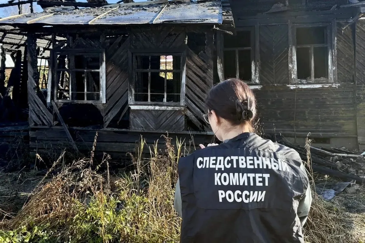 В Тотьме во время пожара погиб мужчина