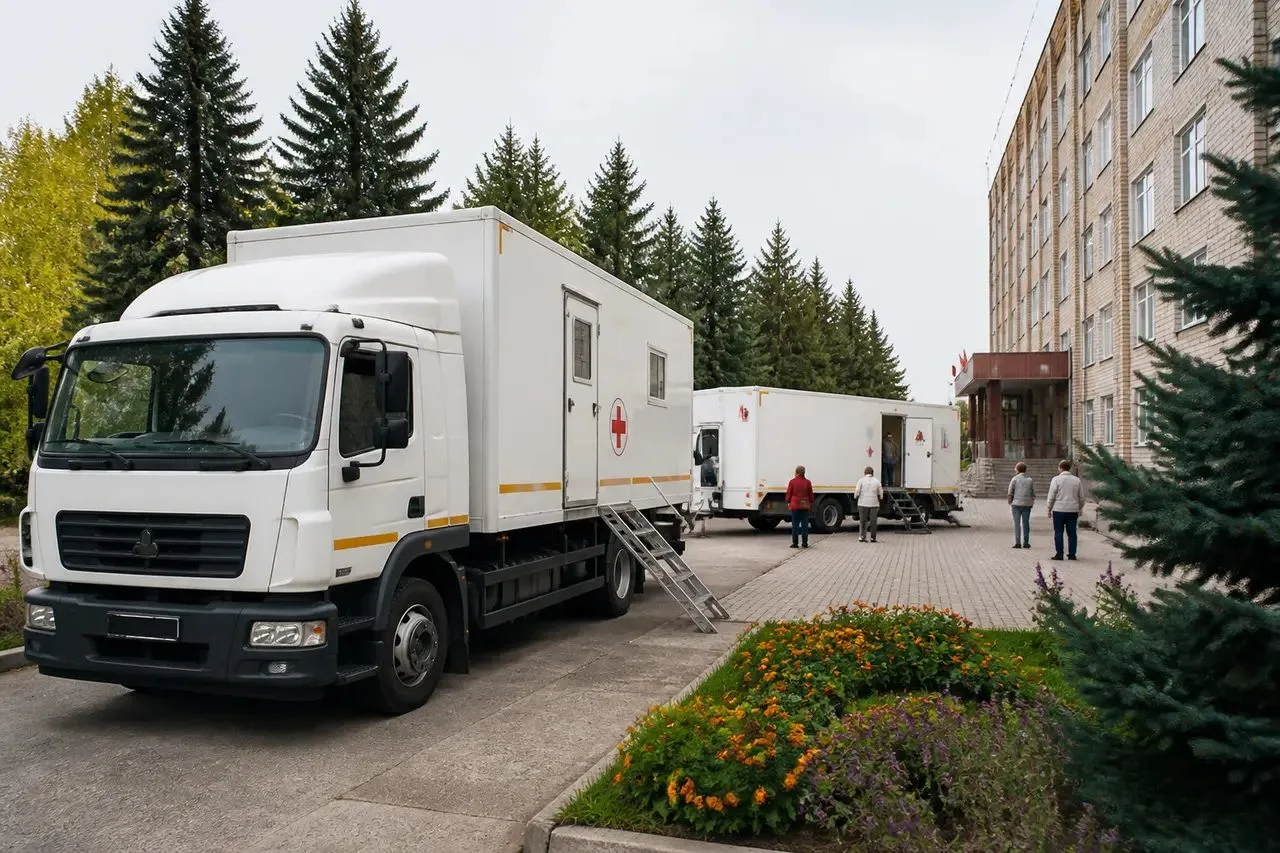 19 августа в Кедровке с 09:00 до 14:00 будут работать передвижные флюорограф и маммогра...