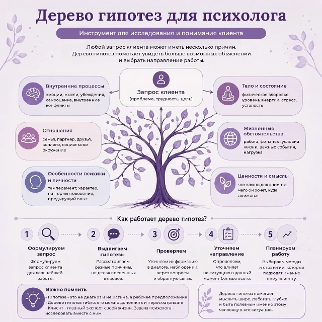 В работе психолога редко бывает одна очевидная причина, которая полностью объясняет зап...