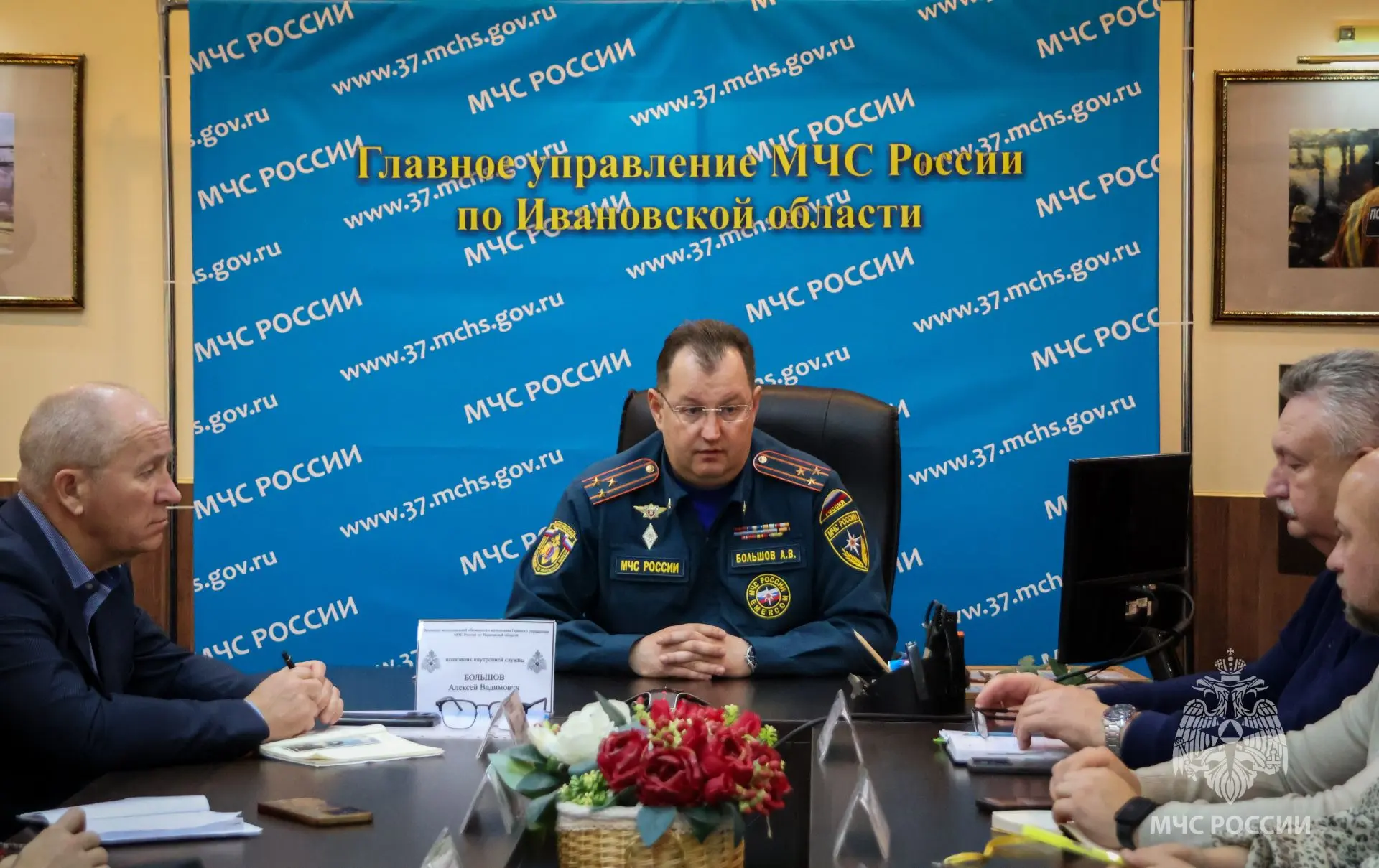 Сегодня в Главном управлении МЧС России по Ивановской области прошел однодневный учебно...