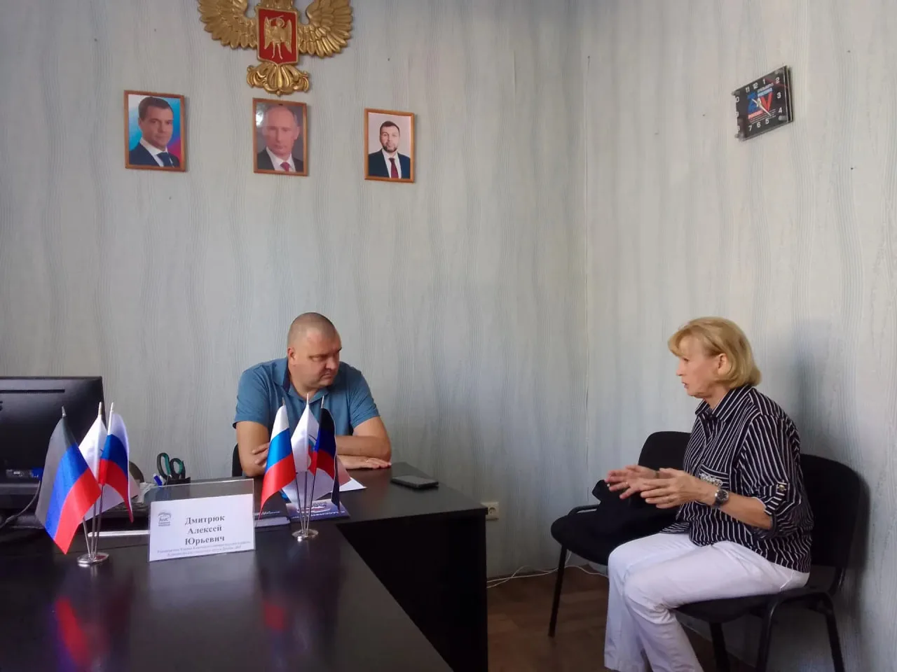 🗓 Сегодня, 4 сентября 2026 года, в Кировском районе г. Донецка состоялся приём граждан...