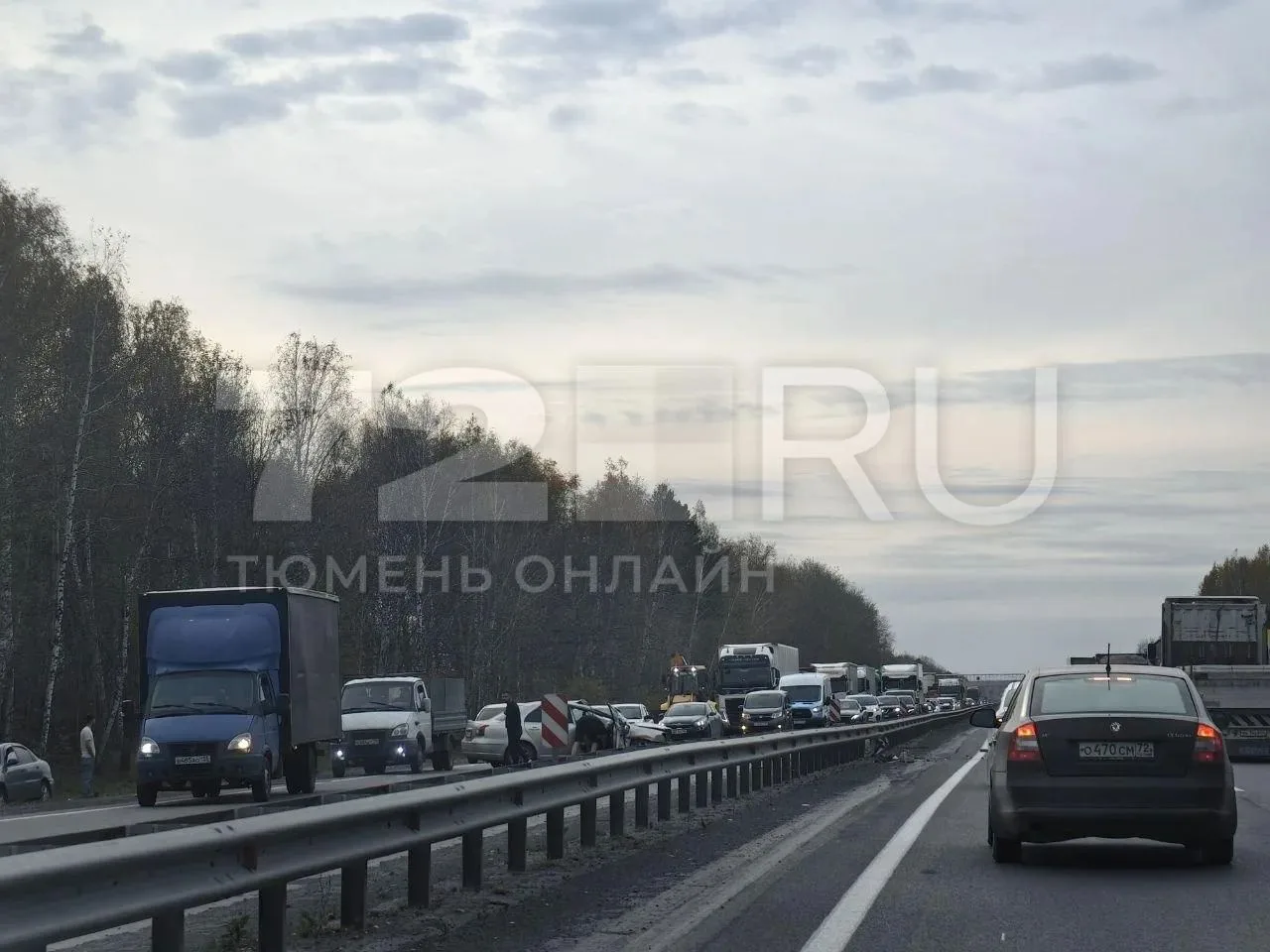 ❗ДТП произошло на Московском тракте в сторону Тюмени. На участке дороги в районе деревн...