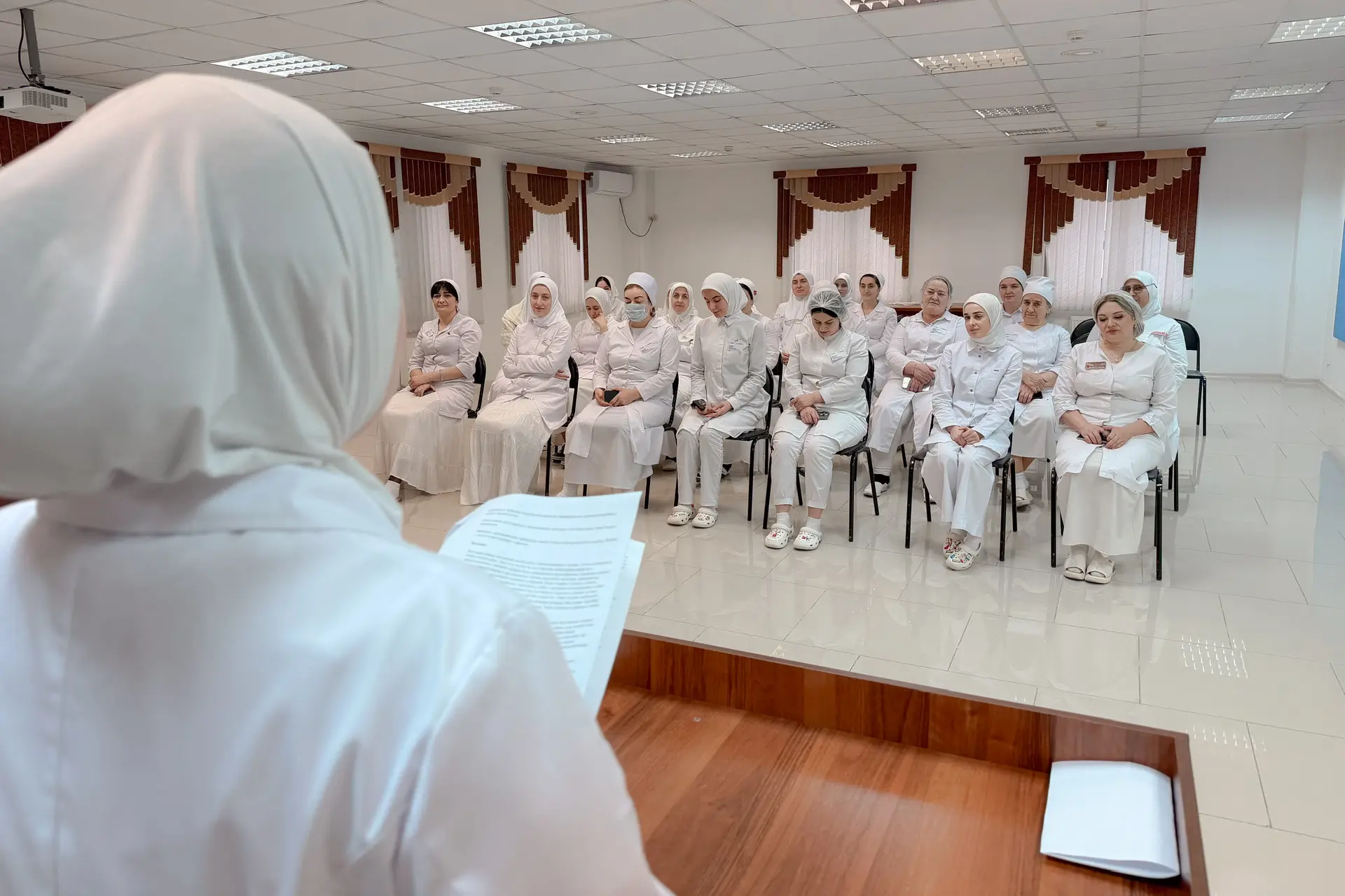 В целях повышения грамотности населения в вопросах сохранения здоровья в ГБУ «Аргунская ГБ № 1» прох
