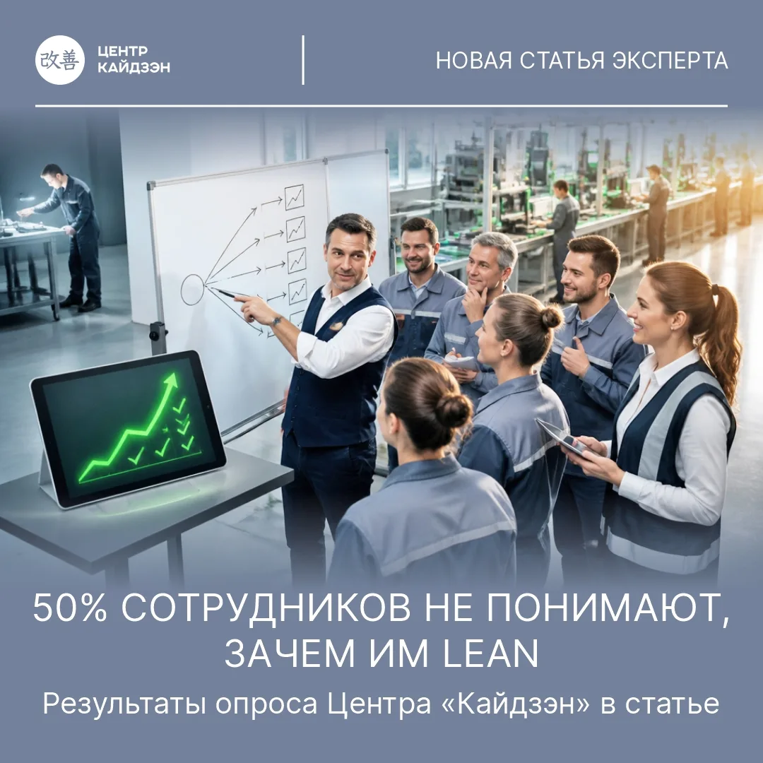 Центр «Кайдзэн» на прошлой неделе спросил производственников и своих подписчиков, что б...