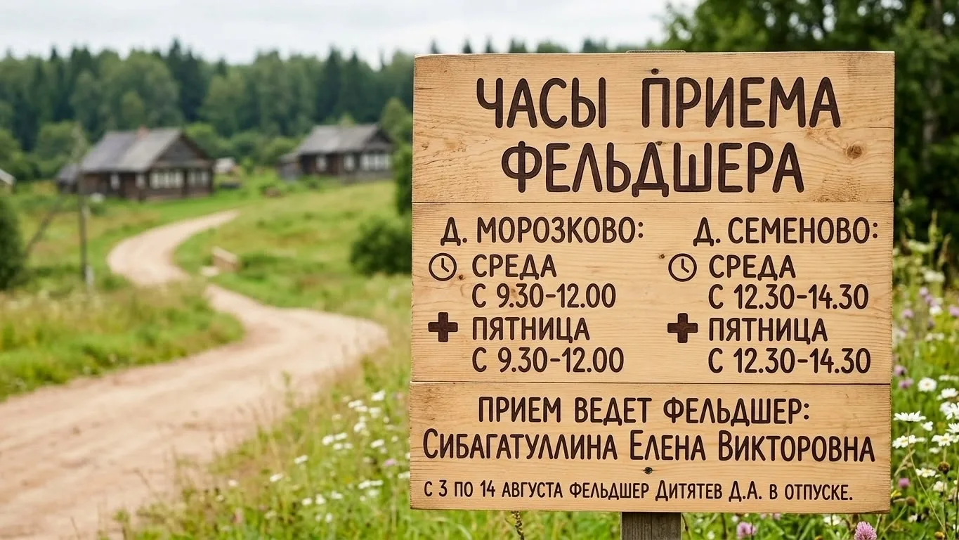 🫣В деревнях лучше не болеть

СГБ публикует часы приема фельдшера - и это по 2 дня в неделю по 2-2,5