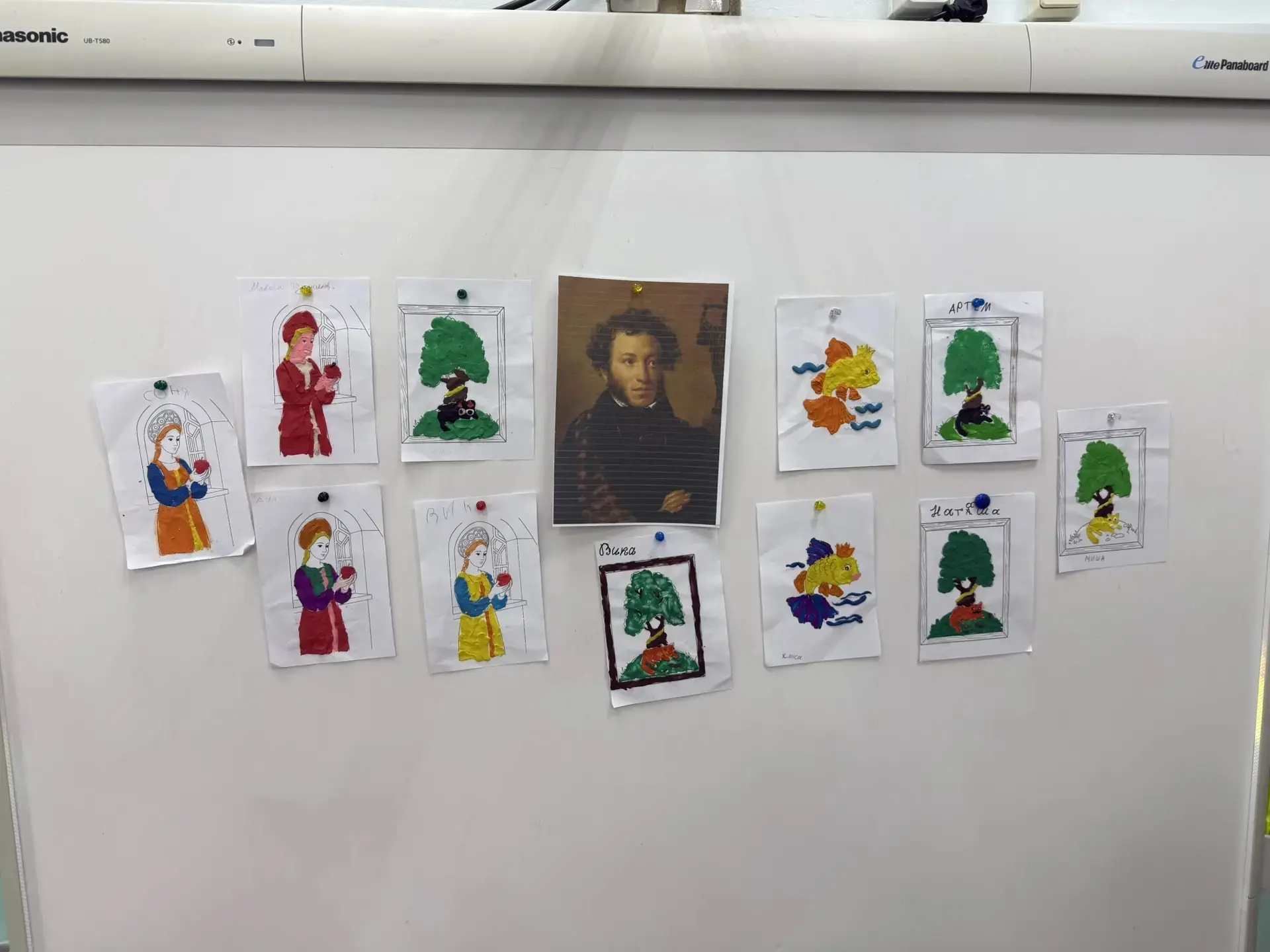 Сегодня наши ребята совершили настоящее путешествие в мир сказок А. С. Пушкина. Но вмес...