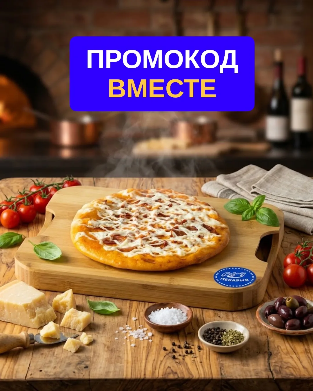 Мини-пицца в ПОДАРОК 🎁