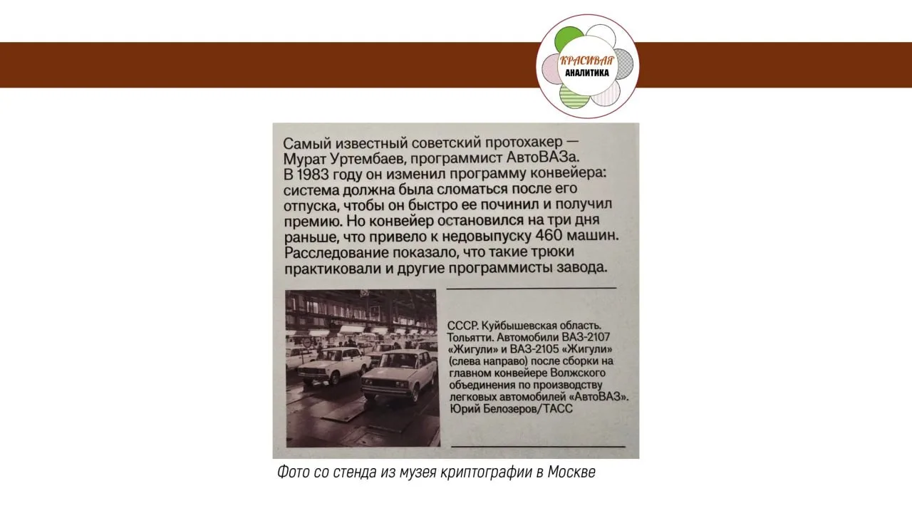 История по первого хакера СССР, #из_истории
