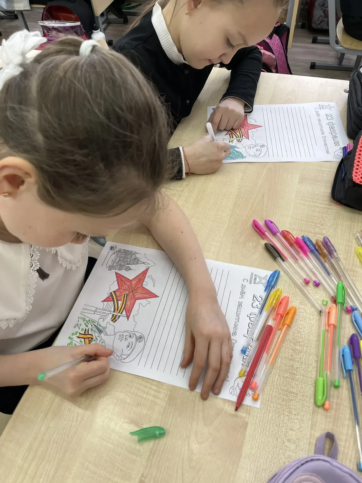 Письмо солдату — тепло с праздником к 23 февраля  Сегодня в нашей школе состоялась акция «Письмо сол