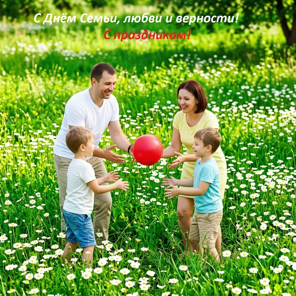 🌼Семья - это тёплый дом, где живёт любовь, понимание и поддержка.

🌼Счастье в семье - это быть вме