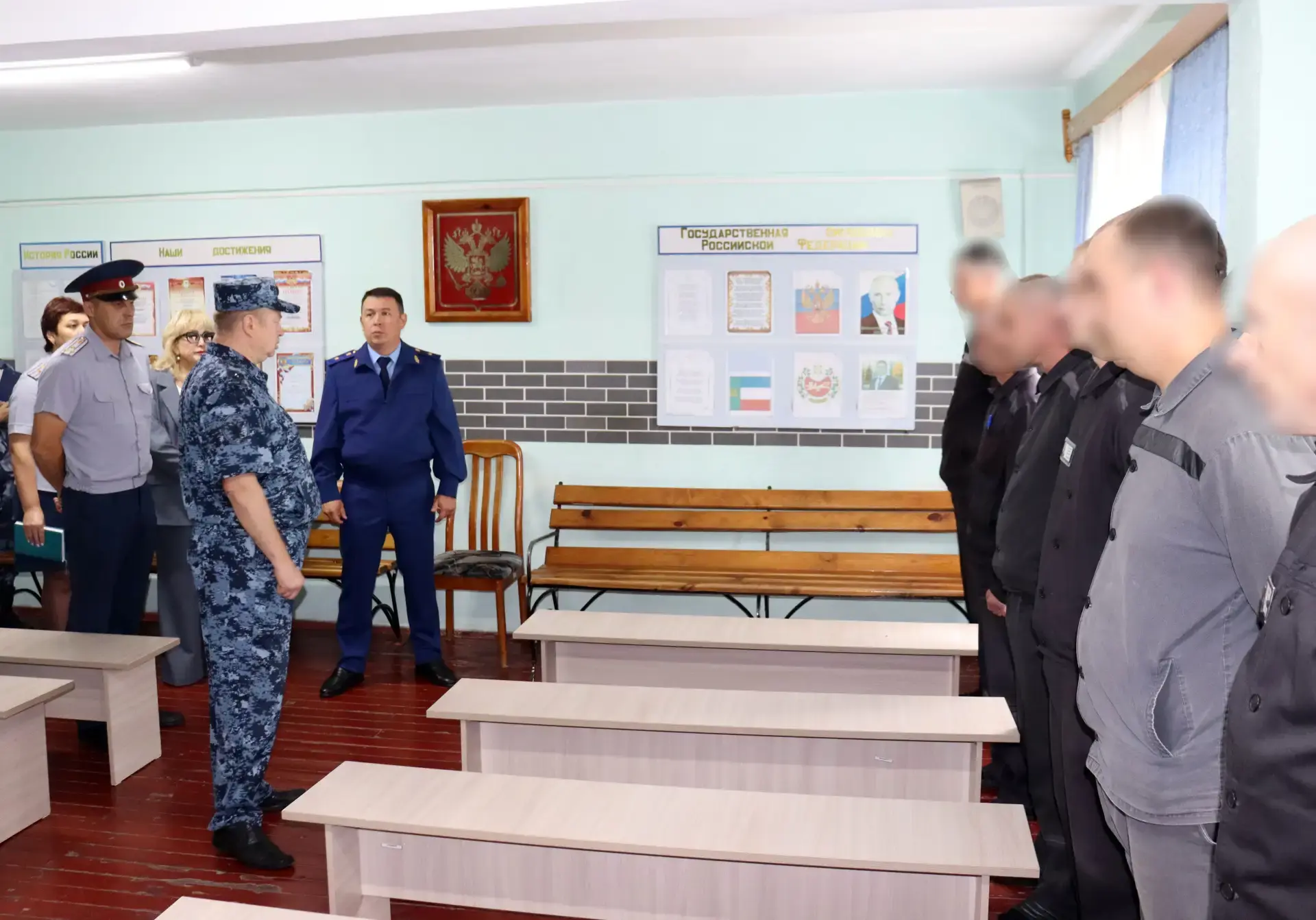 Руководство прокуратуры Республики Хакасия проинспектировало работу исправительного учр...