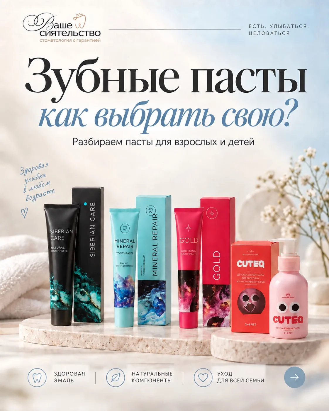Примерно 30 часов в год мы проводим за чисткой зубов🦷🪥