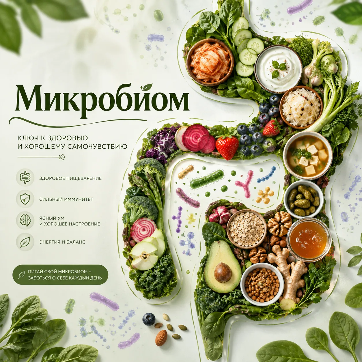 Что за "зверь" такой - микробиом?🤔                                                    ...
