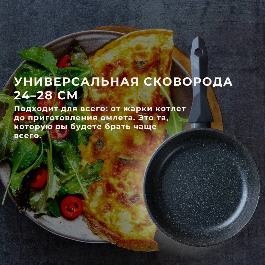 Сколько сковород нужно на кухне для комфортной готовки?  Разбираем идеальный тандем для хозяйки, кот