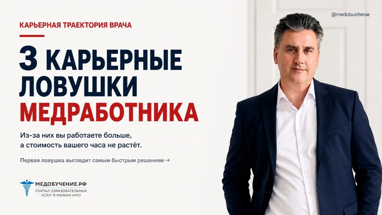 3 КАРЬЕРНЫЕ ЛОВУШКИ МЕДРАБОТНИКА