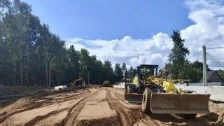 🛣️ В Мытищах продолжается реконструкция участка Осташковского шоссе общей протяжённост...