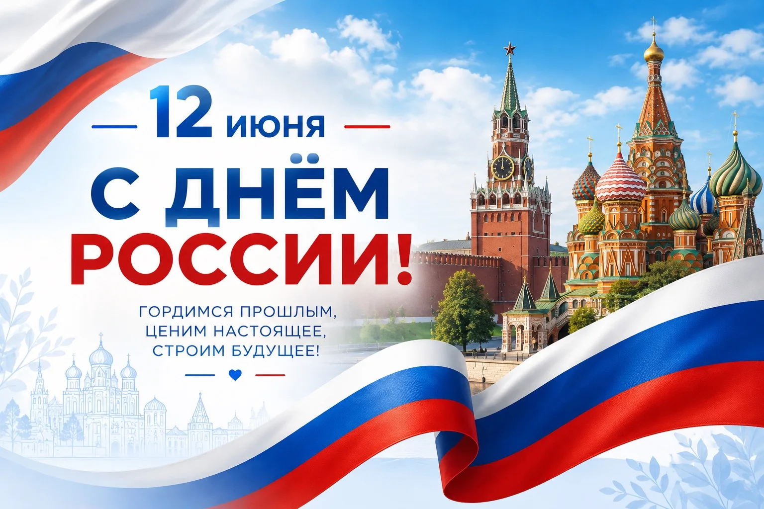 🇷🇺12 июня мы отмечаем один из главных государственных праздников нашей страны — День ...