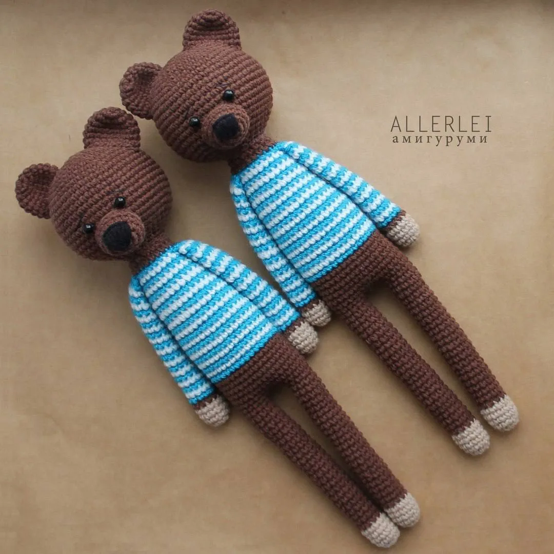 АМИГУРУМИ ВЯЗАНЫЕ ИГРУШКИ 🐻