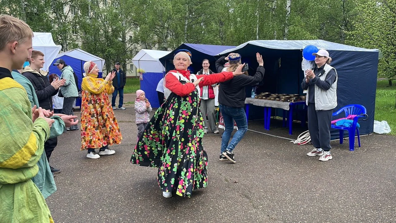 Еще одним ярким событием субботнего праздника в сквере «Дружба» стал фестиваль национал...