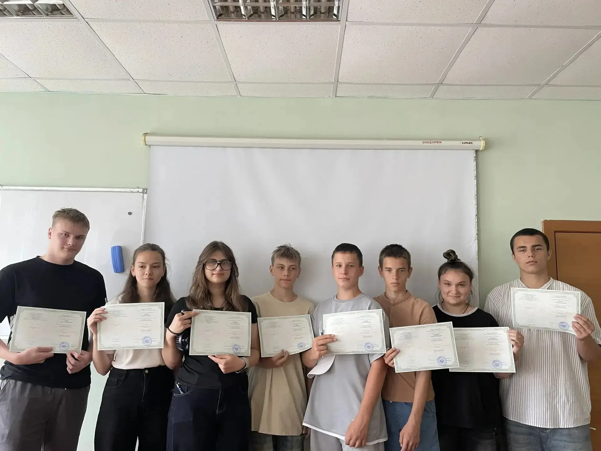 В Гулькевичском строительном техникуме с успехом завершились курсы «Чертежник-конструктор» для школь