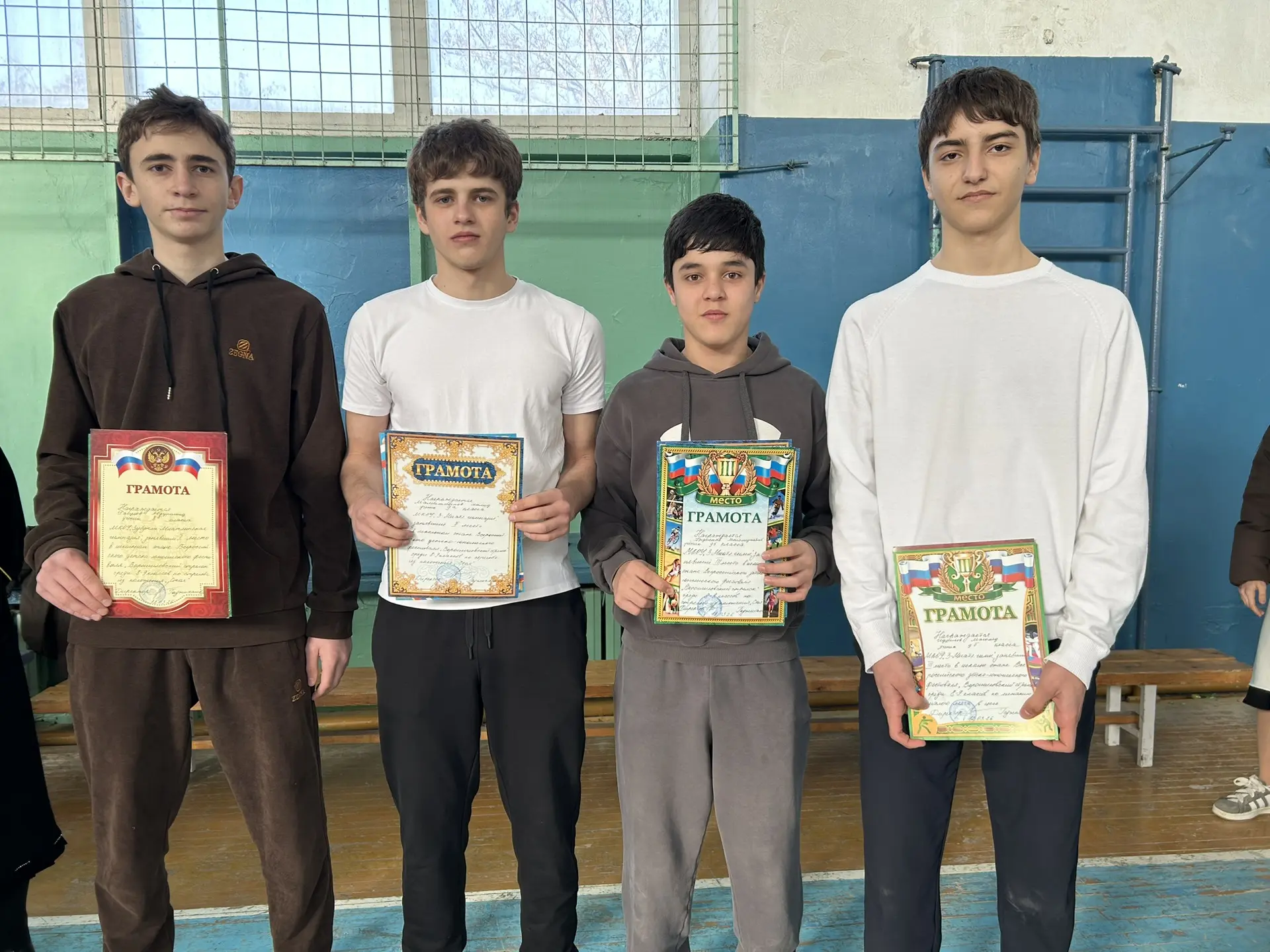 Награждение  ребят -победителей фестиваля🥇🥇🥇