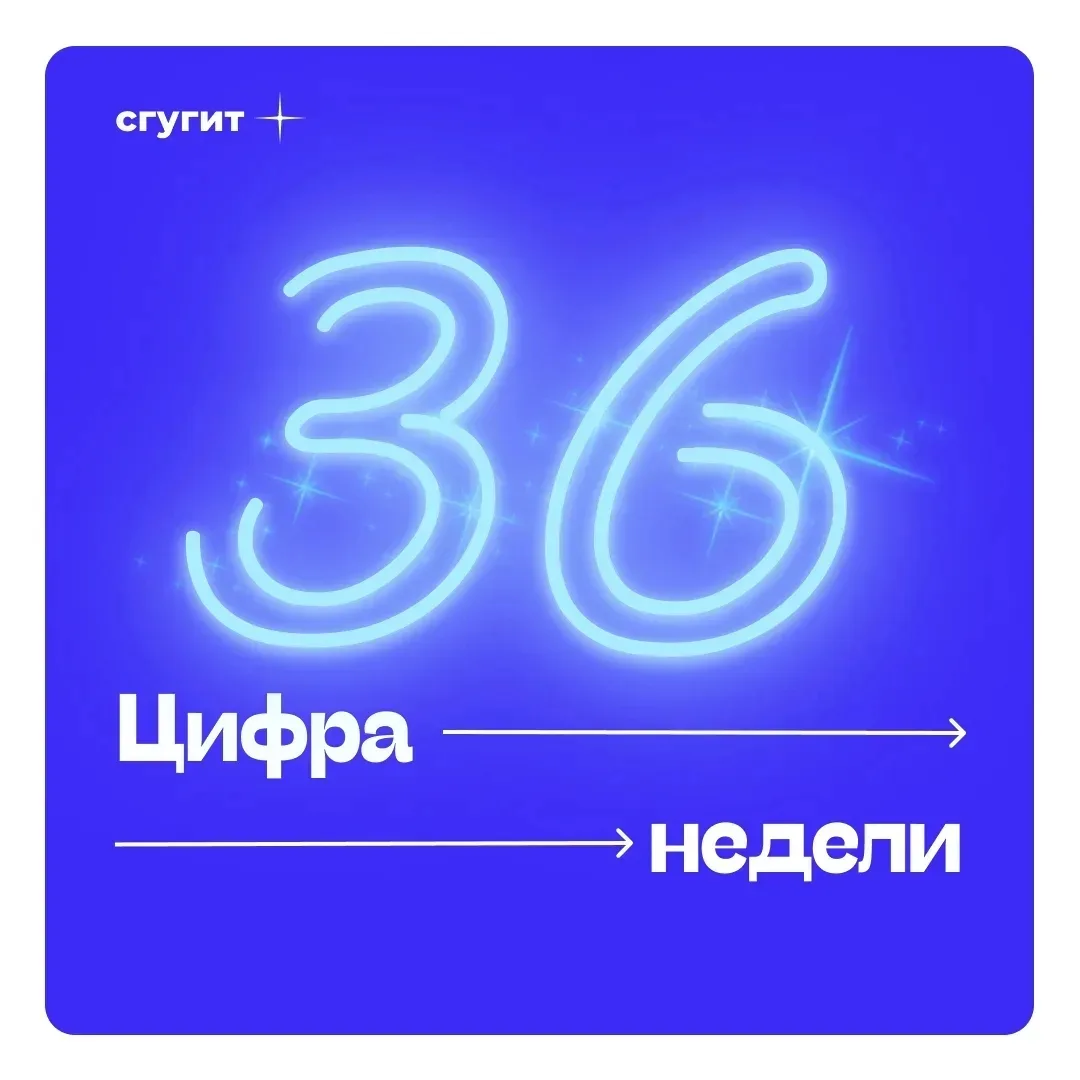 Наша цифра недели 36 — особенная для русского языка ✨  ⚡️ Интересный факт:  После реформы Петра I в 
