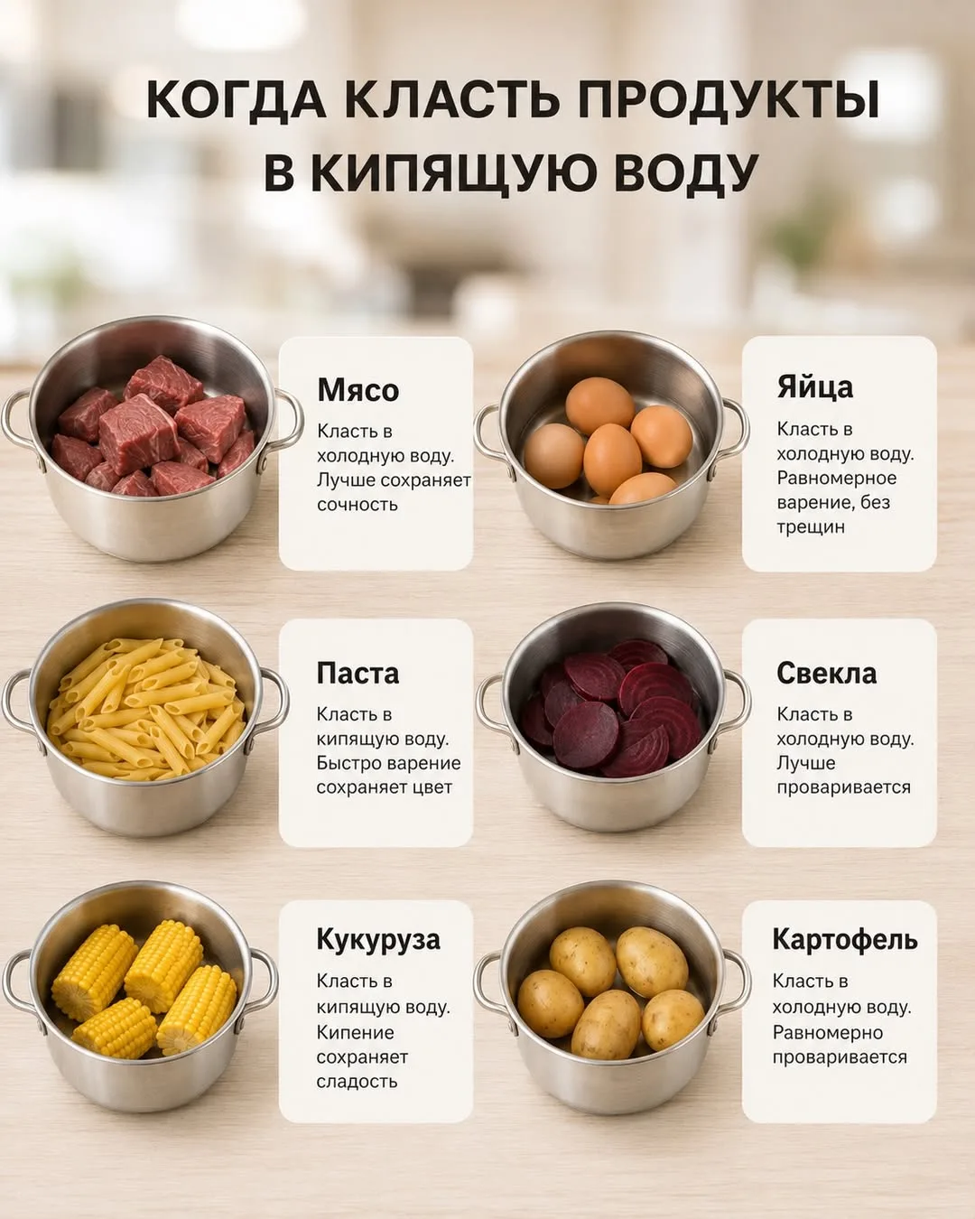 На вкус блюда влияет не только рецепт, но и мелочи, о которых многие забывают 👌

Когда класть проду