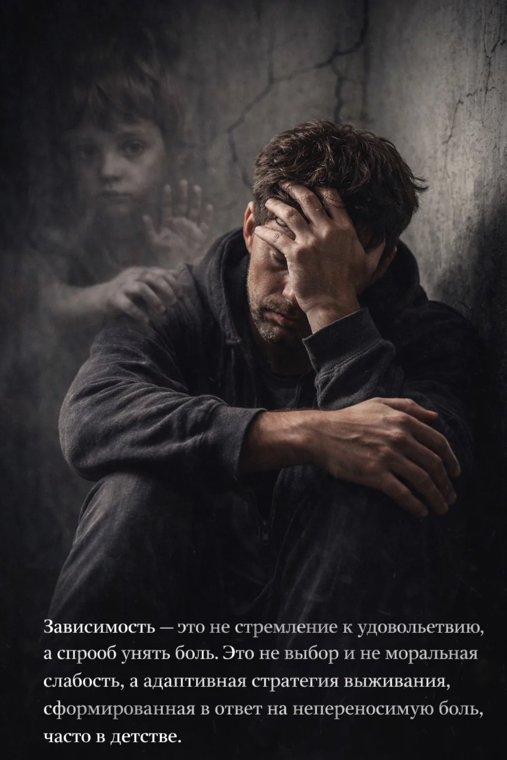 «Зависимость — это не стремление к удовольствию, а способ унять боль. Это не выбор и не моральная сл