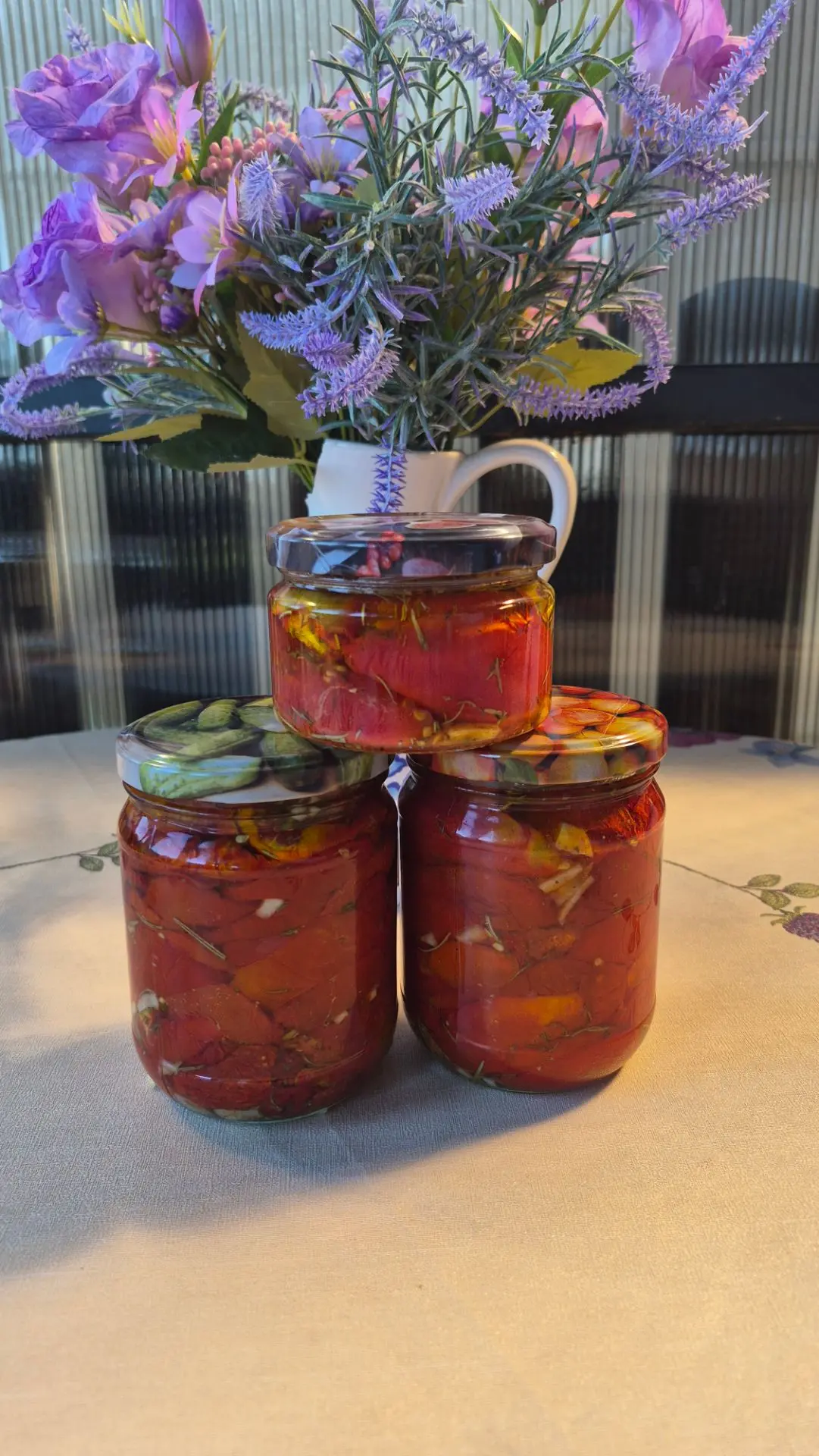Вяленые томаты готовы.🍅