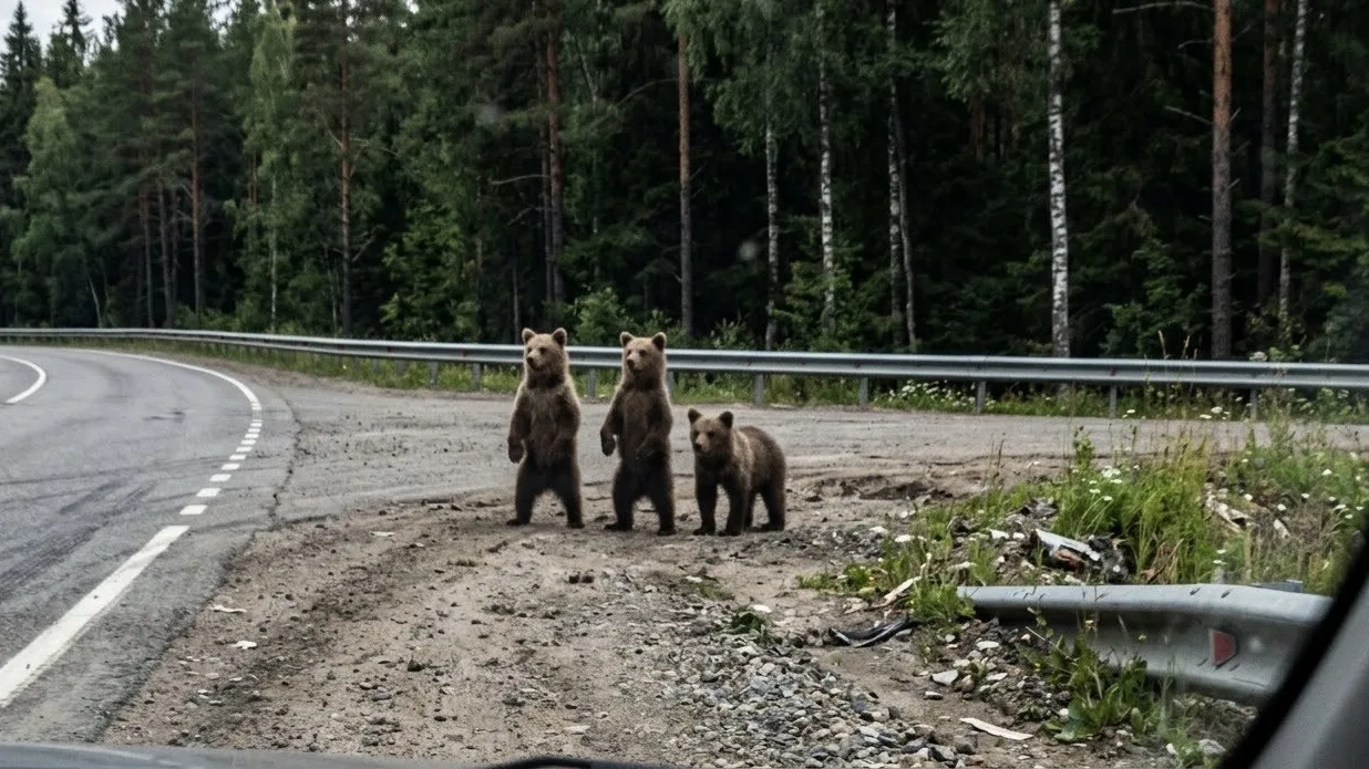 В окрестностях Екатеринбурга заметили медведей