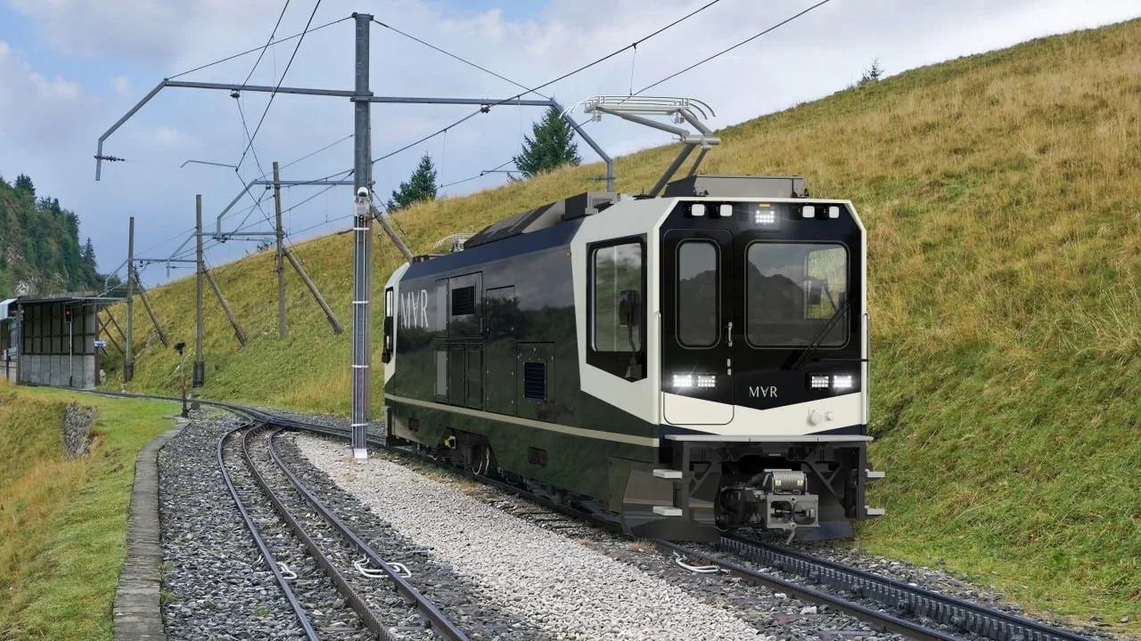 Stadler разработает гибридный локомотив для зубчатой железной дороги в Швейцарии