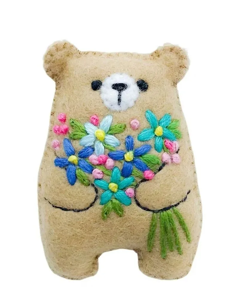 Простые медвежата из фетра🧸  мы в телеграмм