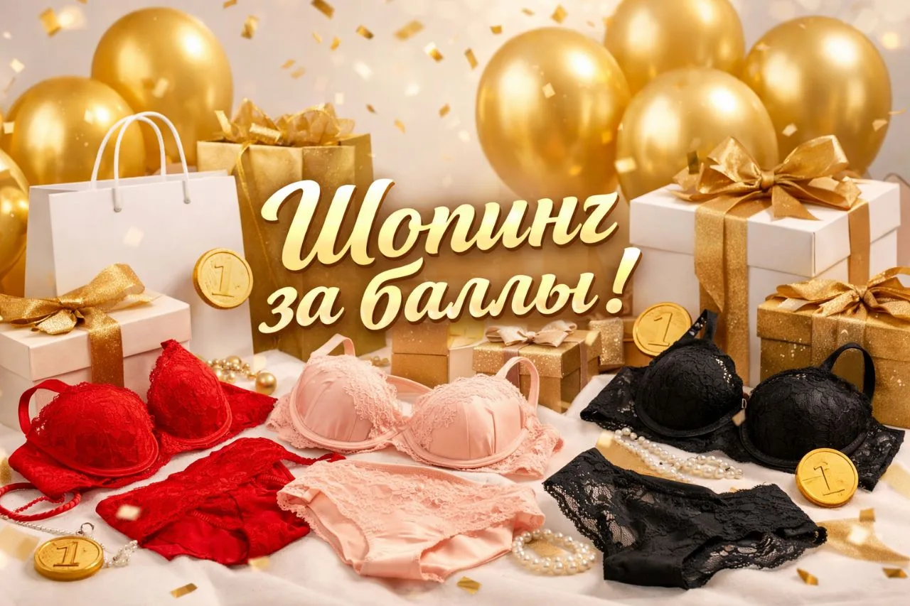 Ваш шопинг на 100% за наш счет! 🎁