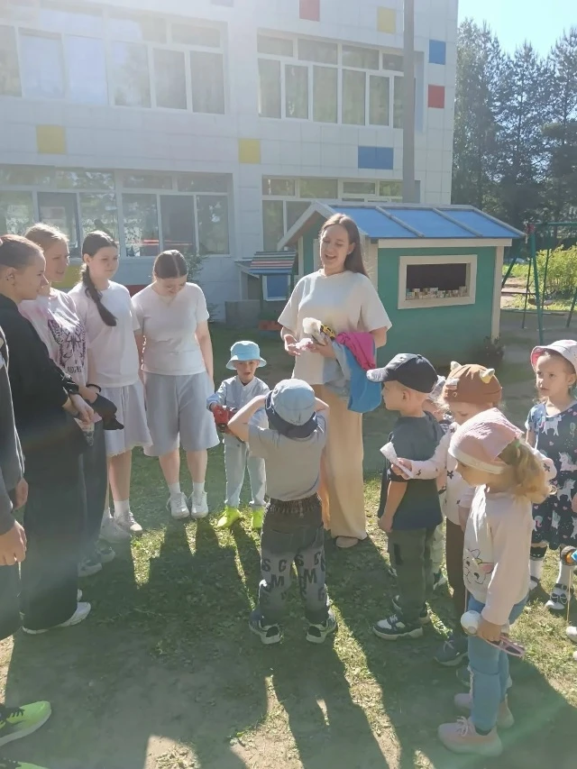 В трудовом лагере труда и отдыха "Трудолюбивый муравей" прошло профориентационное мероп...