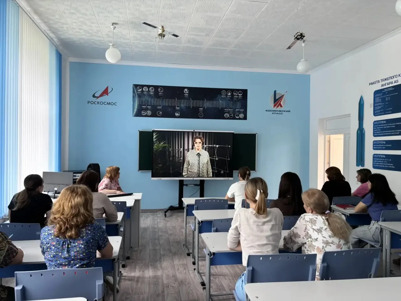 Педагогический коллектив нашего учреждения с глубоким вниманием просмотрел видеообращение Е. Ф. Лахо