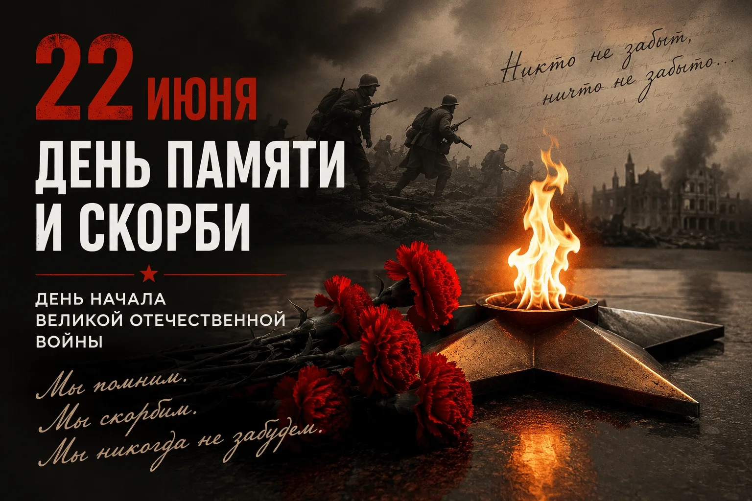 ДЕНЬ ПАМЯТИ И СКОРБИ

🕯 Рано утром 22 июня 1941 года без объявления войны фашистская Германия напал
