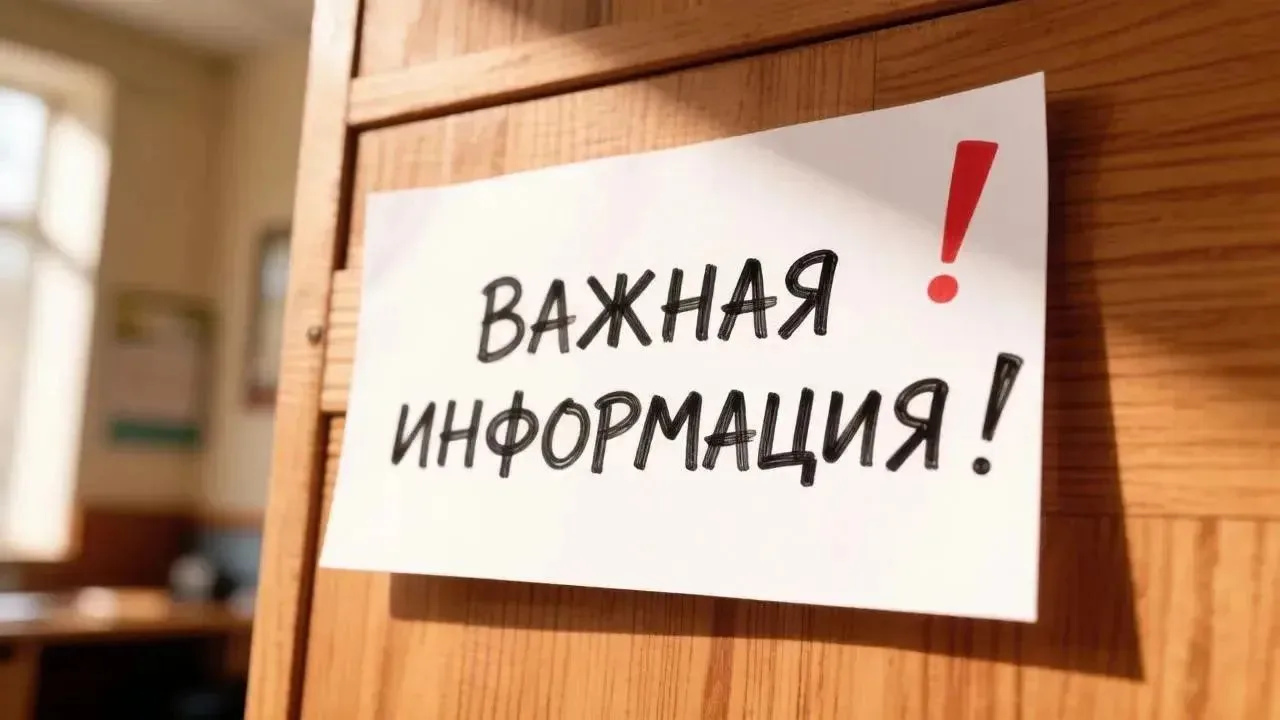 ‼️Внимание, родителям и школьникам!