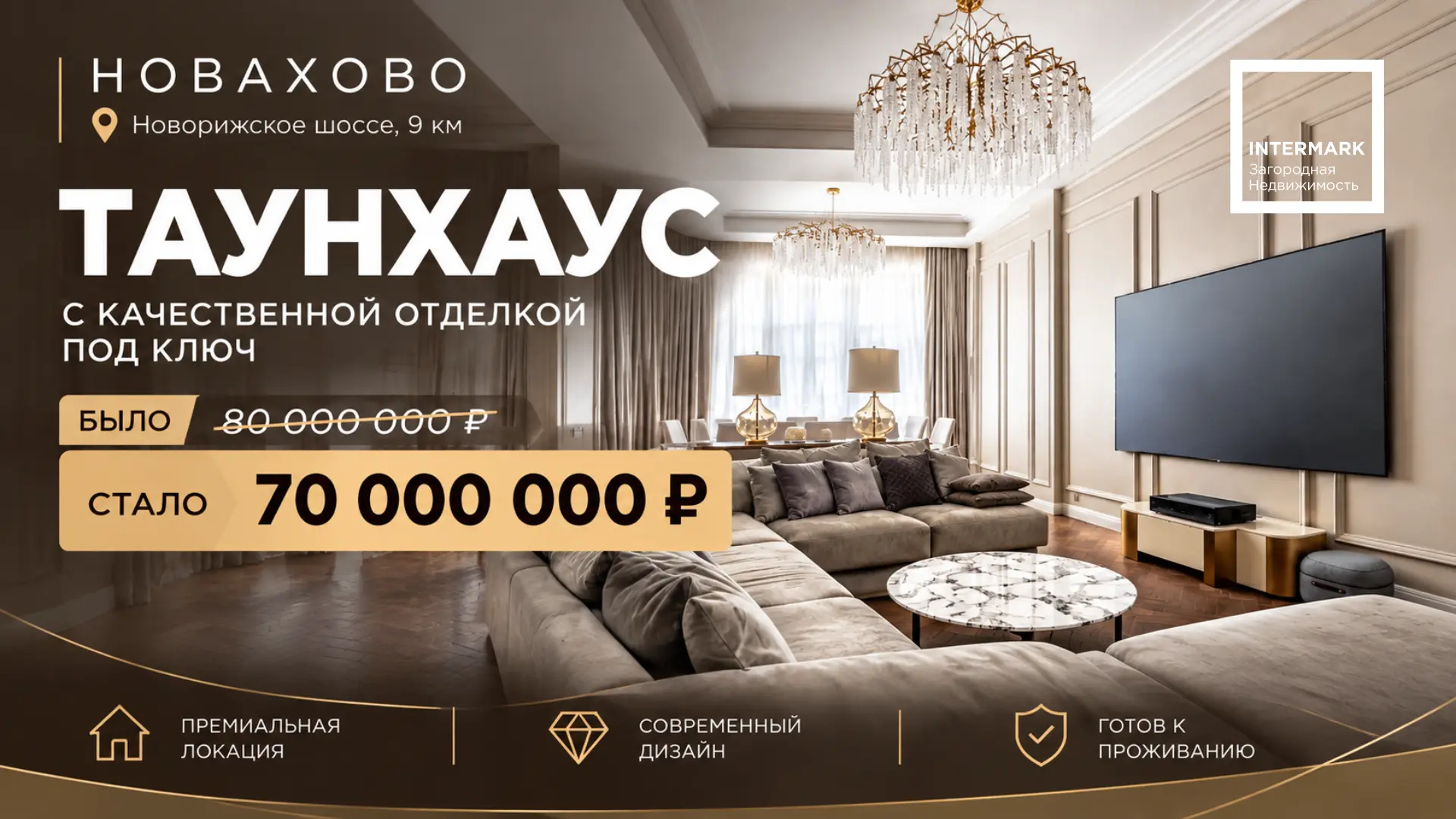 ✨Таунхаус в Новахово — готов к Вашему переезду!