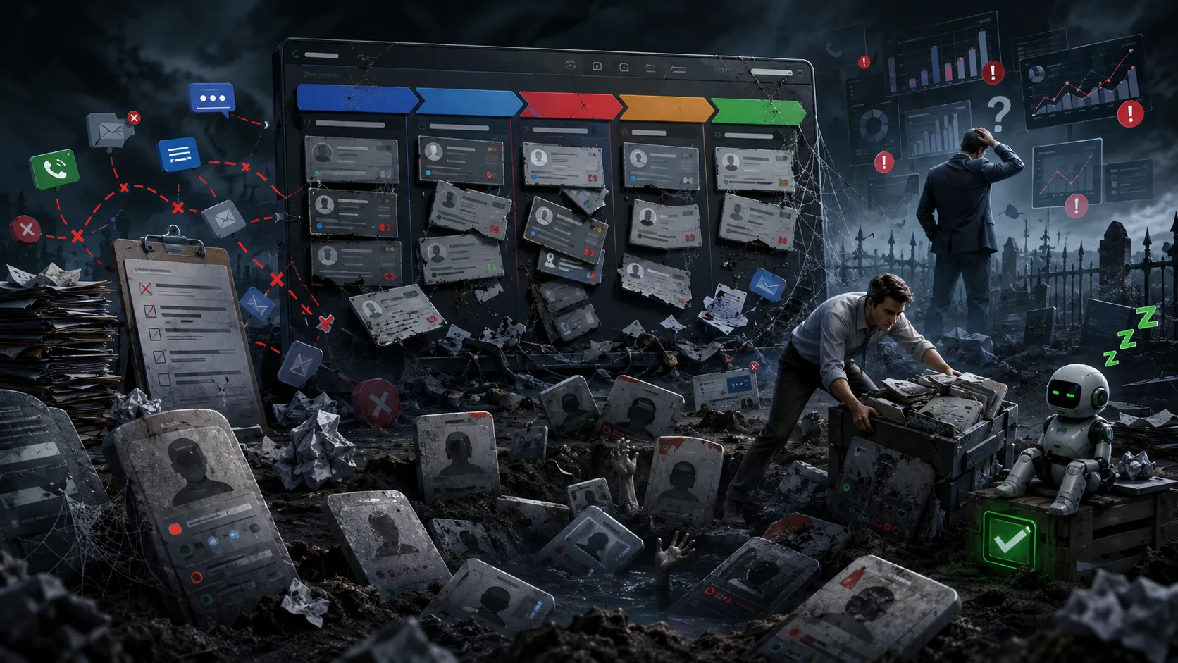CRM — это либо золотая жила, либо мусорное ведро. Третьего не дано