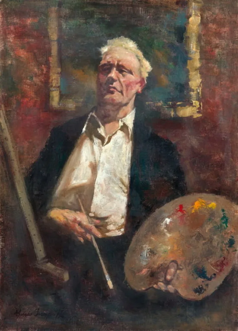 🎨 В Доме русского зарубежья проходит выставка «Алексей Исупов: Между Вяткой и Тибром. ...