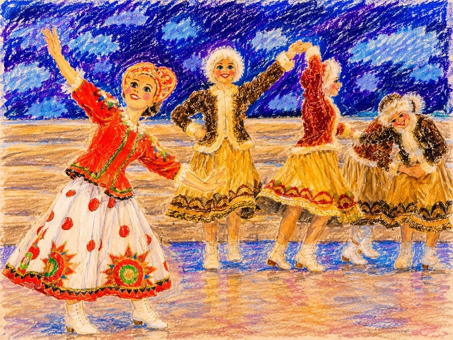 🎨 Наш ансамбль глазами детей!